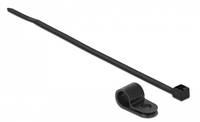 DeLOCK - Kabelbinder-Kit - 20 cm - Schwarz