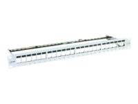 INLINE - Patchfeld Leerblech 24-fach - Keystone Snap-In - 48,26cm (19"") - 1HE