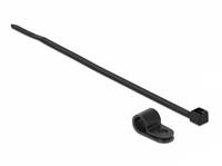 DeLOCK - Kabelbinder-Kit - 25 cm - Schwarz