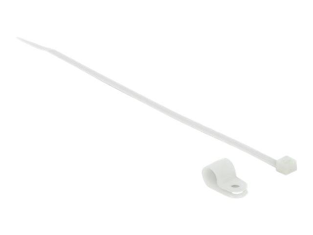 DeLOCK - Kabelbinder-Kit - 20 cm - weiß