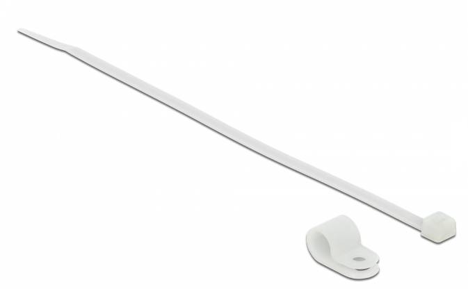 DeLOCK - Kabelbinder-Kit - 20 cm - weiß