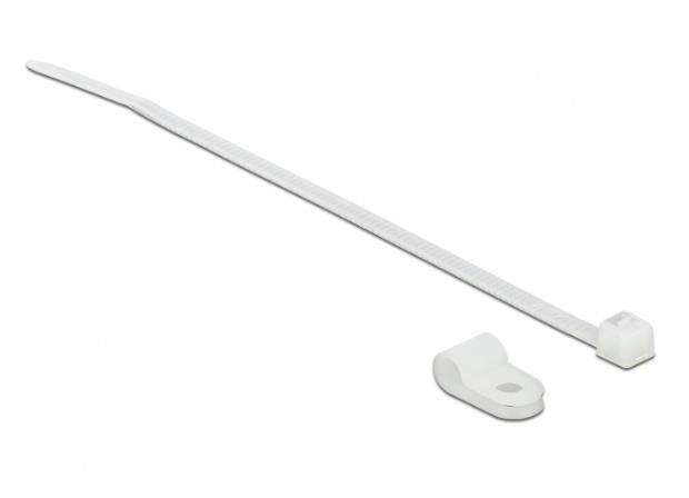 DeLOCK - Kabelbinder-Kit - 15 cm - weiß