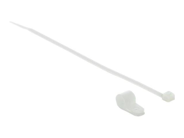 DeLOCK - Kabelbinder-Kit - 30 cm - weiß