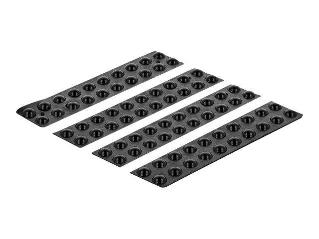 DeLOCK - Gummifüße - Schwarz