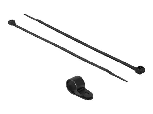 DeLOCK - Kabelbinder-Kit - 35 cm - Schwarz