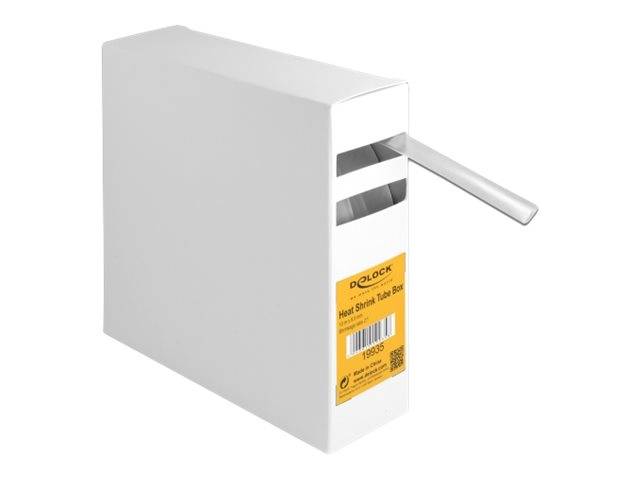 DeLOCK - Schrumpfschlauch - 10 m - durchsichtig