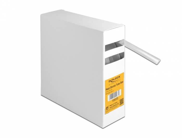 DeLOCK - Schrumpfschlauch - 10 m - durchsichtig