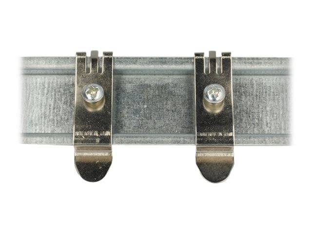 DeLOCK - Desktop Verbindungstafel 35 mm DIN Schienen-Halterungsset