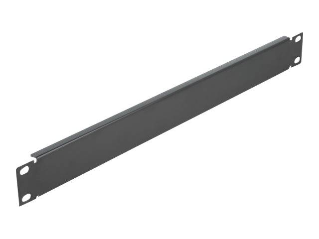 DeLOCK Network Cabinet Blind Cover - Rack-Blindabdeckungsplatte - Schwarz - 1U - 48.3 cm (19")