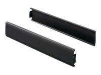 Rittal - Rack-Dekorationsblende - RAL 9005 (Packung mit 2)
