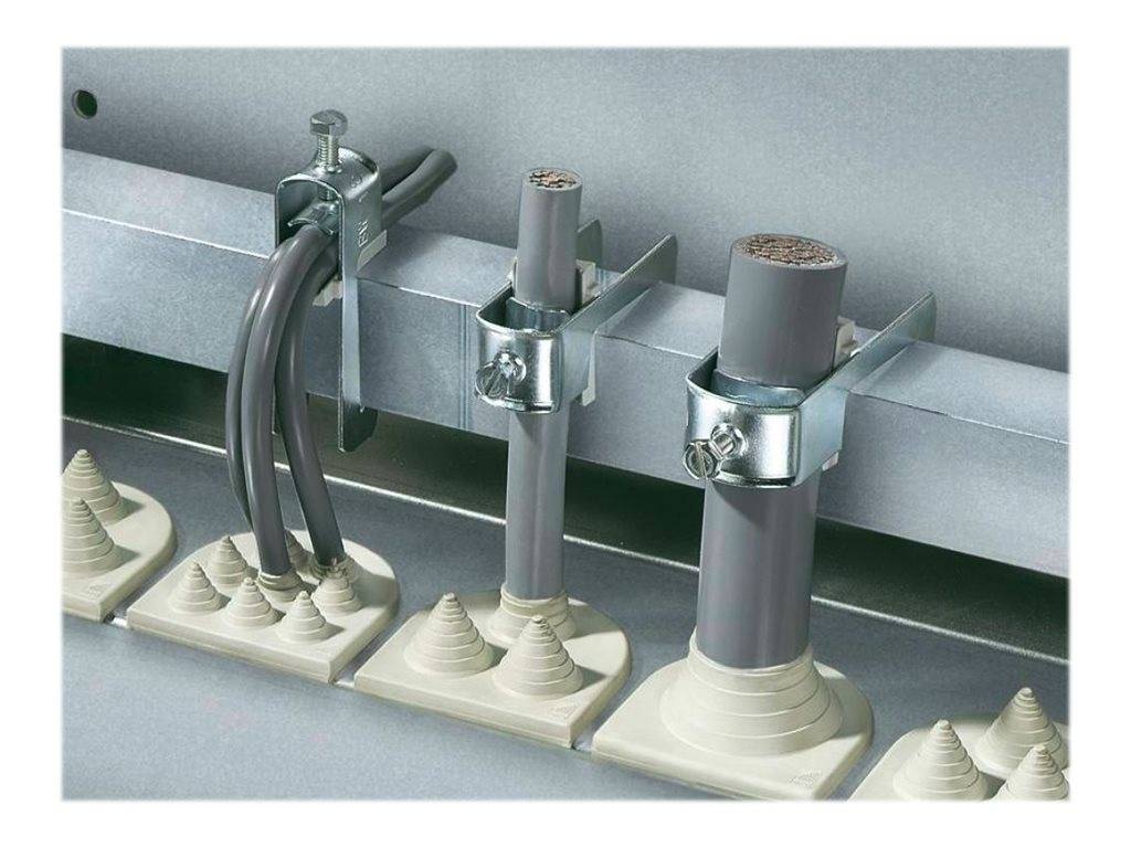 Rittal - Kabelklemmen-Kit - zinkbeschichtet (Packung mit 25)