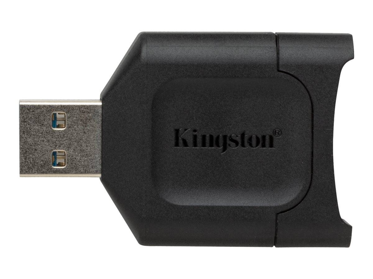 Kingston MobileLite Plus - Kartenleser (SD, SDHC, SDHC UHS-I, SDHC UHS-II, SDXC, SDXC UHS-I, SDXC UHS-II)