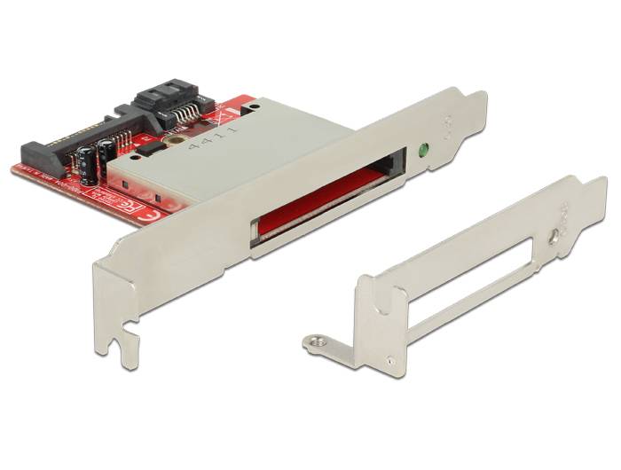 DeLOCK - Kartenleser (CF I, CF II) - Serial ATA