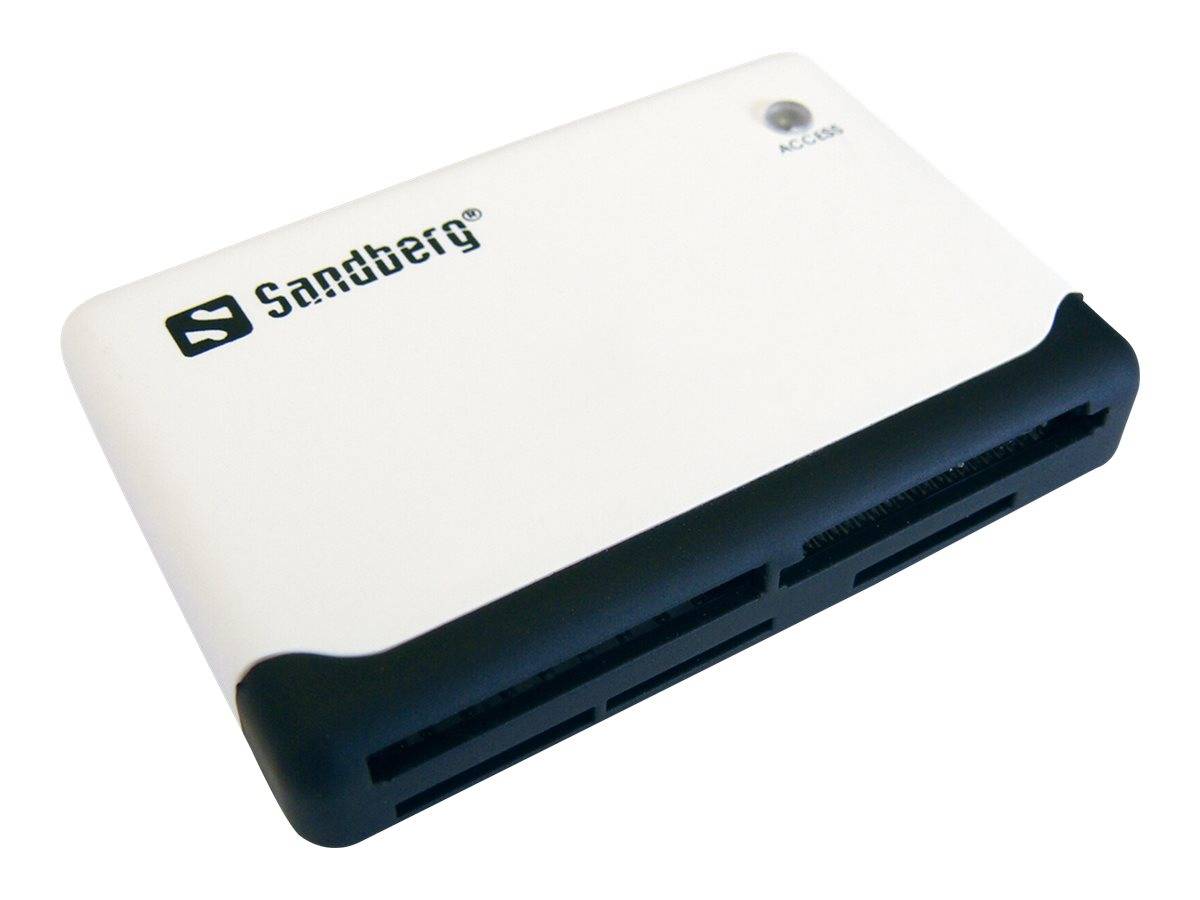 Sandberg Multi Card Reader - Kartenleser (MS, MMC, SD, xD, CF, TransFlash, microSD, SDHC, MS Micro)