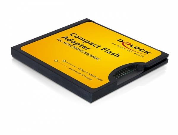 Delock Compact Flash Adapter - Kartenadapter (MMC, SD, SDHC, SDXC)