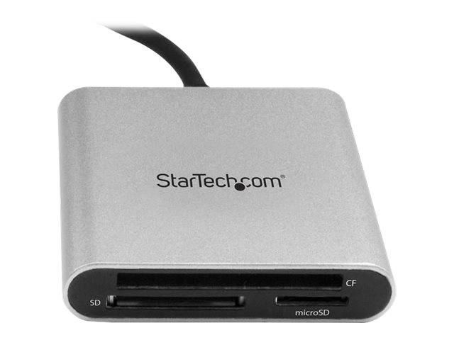 StarTech.com USB 3.0 Kartenleser mit USB-C - SD, MicroSD, CompactFlash Speicherkartenleser mit USB-C Kabel - Kartenleser