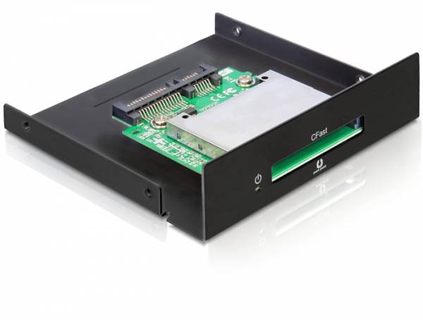 DeLOCK SATA 3.5 Card Reader > CFast - Kartenleser - 8,9 cm (3,5 Zoll)