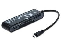 DeLOCK Micro USB OTG Card Reader 5 Slot - Kartenleser (CF I, CF II, MS, MMC, SD, xD, MS PRO Duo, microSD, SDHC, microSDH