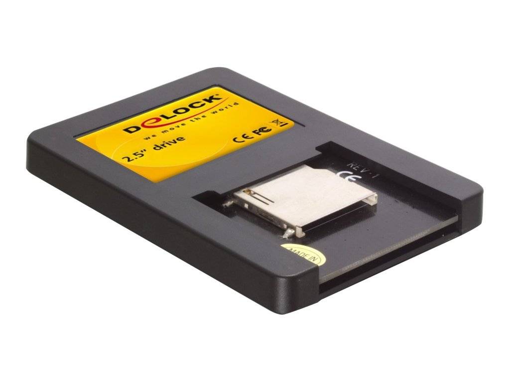 DeLOCK 2½“ Drive SATA > Secure Digital Card - Kartenleser (SD, SDHC)