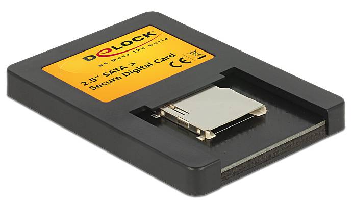 DeLOCK 2½“ Drive SATA > Secure Digital Card - Kartenleser (SD, SDHC)