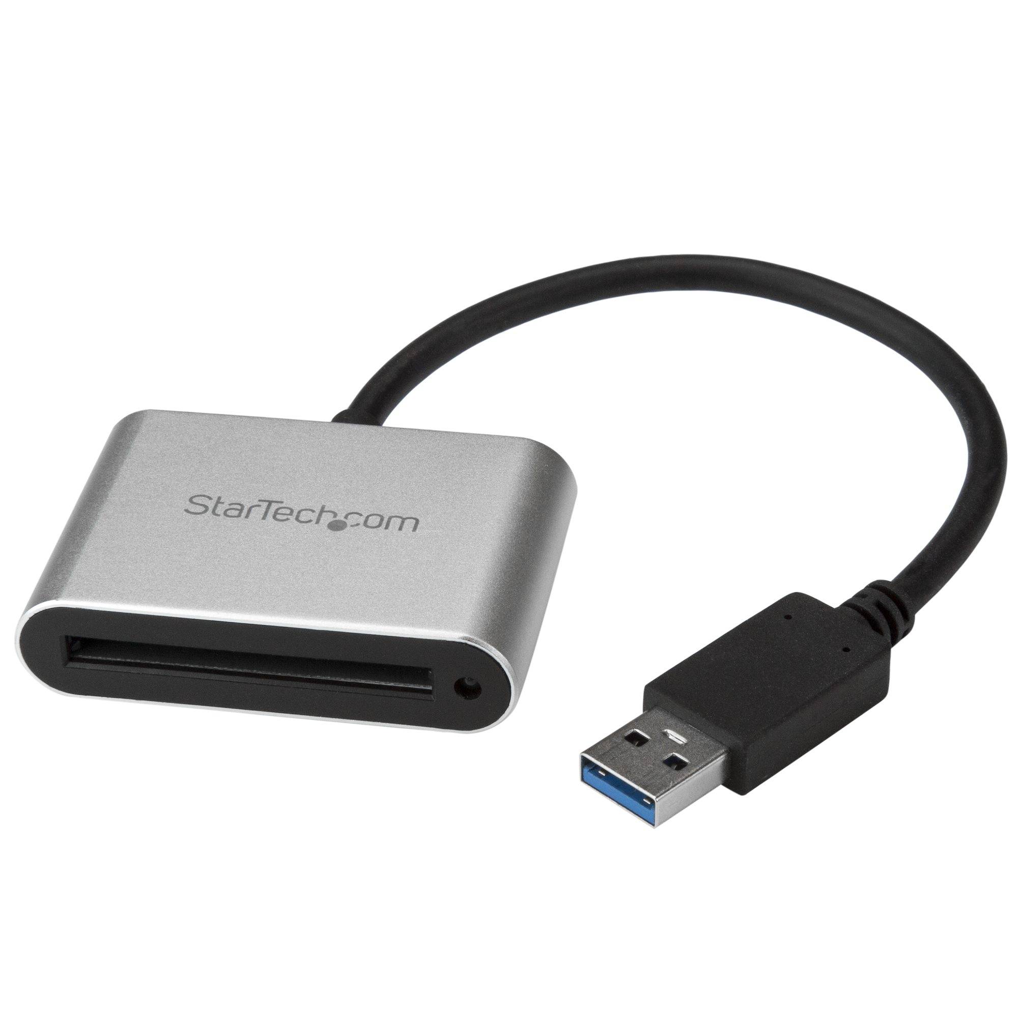 StarTech.com USB 3.0 Kartenlesegerät für CFast 2.0 Karten - USB betrieben - UASP - CF Kartenleser - Mobiler CFast 2.0 Leser / Schreiber - Kartenlese