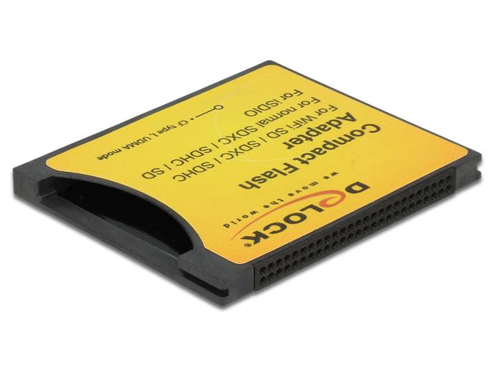 DeLOCK - Kartenadapter (SD, SDHC, SDXC) - CompactFlash