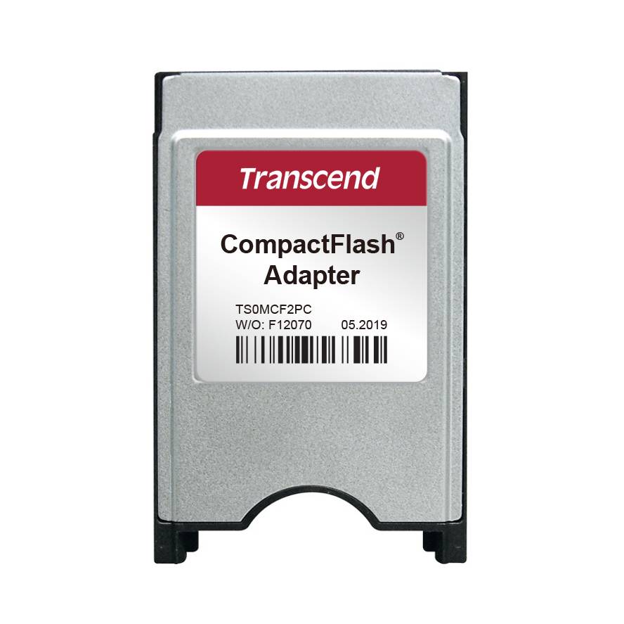 Transcend - Kartenadapter (CF I) - PC-Karte