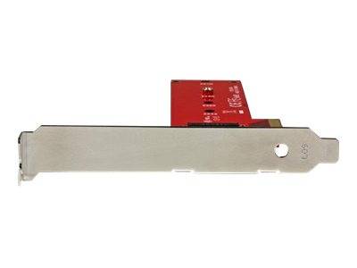 StarTech.com M2 PCIe SSD Adapter - x4 PCIe 3.0 NVMe / AHCI / NGFF / M-Key - Low Profile and Full Profile - SSD PCIe M.2