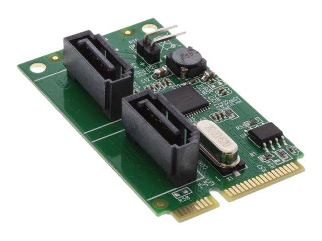 INLINE - Mini-PCIe 2.0 Karte - 2x SATA 6Gb/s - RAID 0,1,SPAN