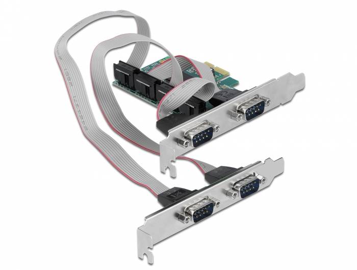 Delock - Serieller Adapter - PCIe 1.1 Low-Profile