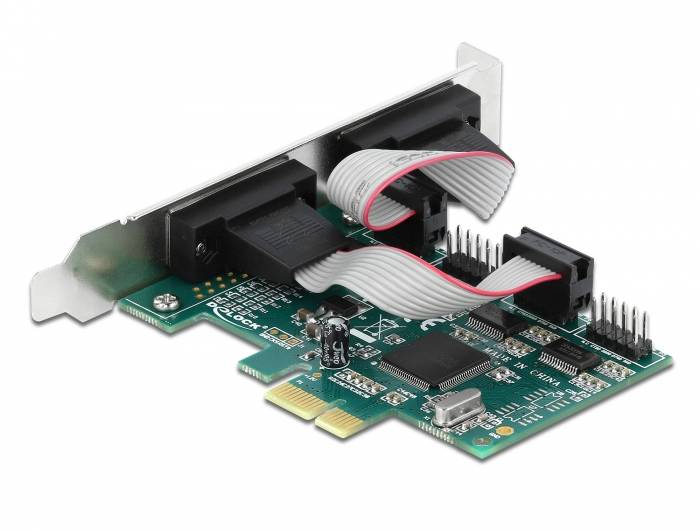 Delock - Serieller Adapter - PCIe 1.1 Low-Profile