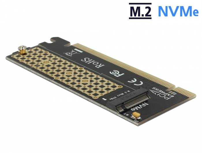 DeLOCK PCI Express x16 Card to 1 x NVMe M.2 Key M