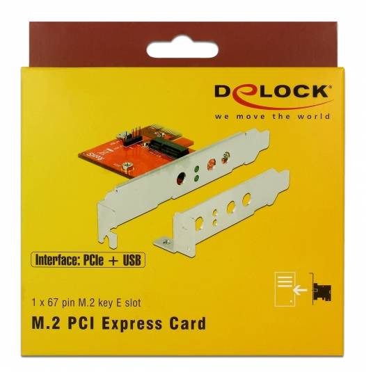 DeLOCK - Speicher-Controller - M.2 - M.2 Card Low-Profile