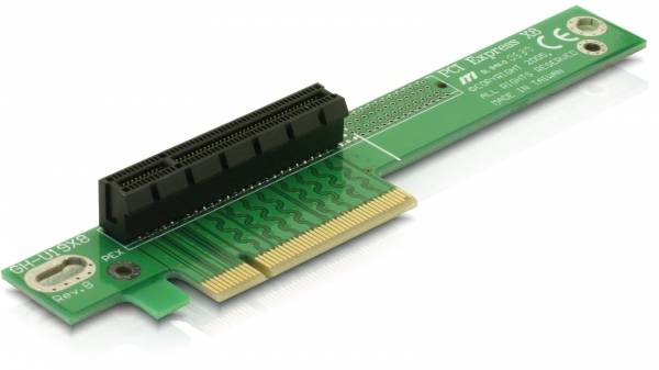 DeLOCK Riser Card PCI Express x8 Angled 90° Left insertion