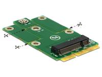 Delock Adapter MiniPCIe > M.2 NGFF - Speicher-Controller