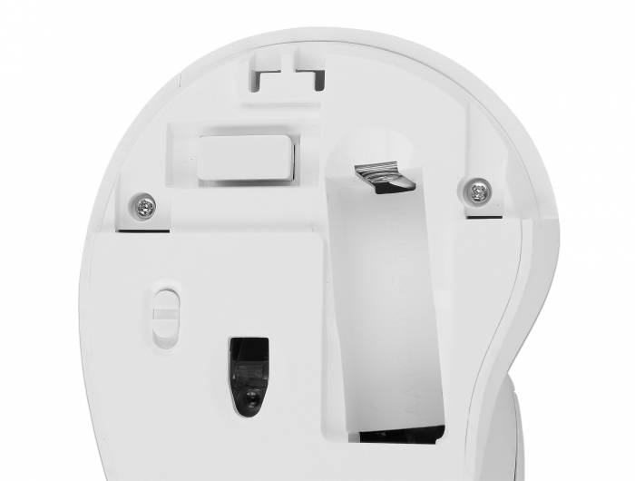 Delock Ergonomic - Vertikale Maus - ergonomisch - Für Rechtshänder - optisch - 6 Tasten - kabellos - 2.4 GHz - kabelloser Empfänger (USB)