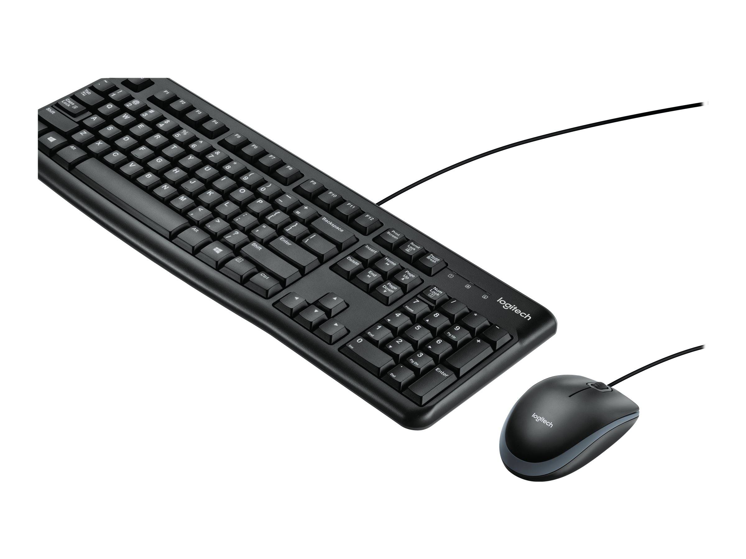Logitech Desktop MK120 - Tastatur-und-Maus-Set