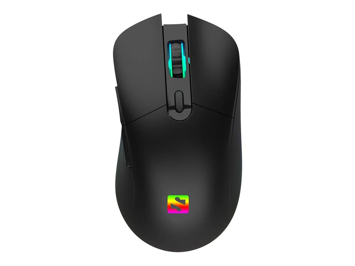 Sandberg Wireless Sniper Mouse 2 - Maus - 6 Tasten - kabellos, kabelgebunden - 2.4 GHz - kabelloser Empfänger (USB)