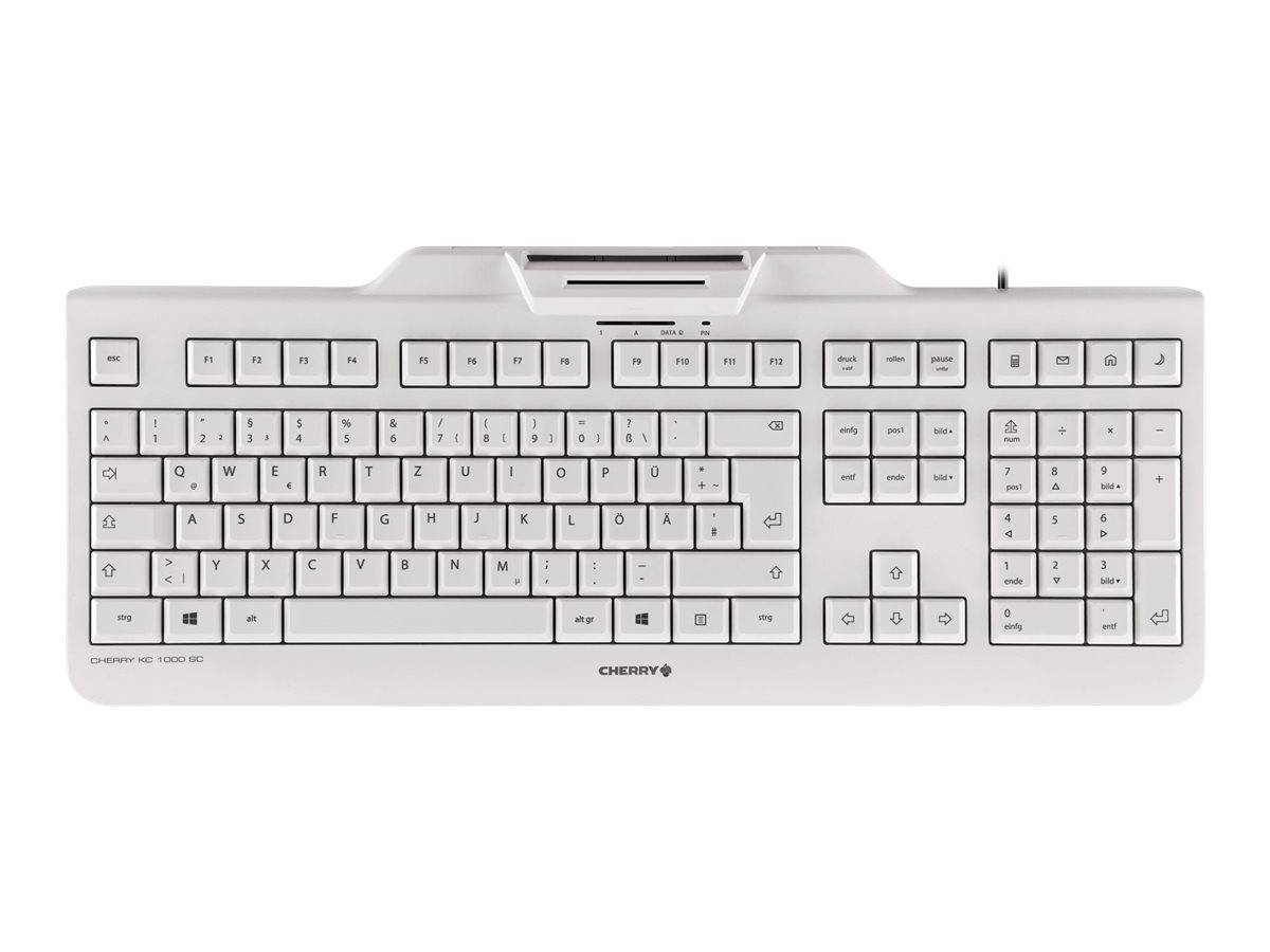 CHERRY KC 1000 SC - Tastatur - USB - Pan-Nordic