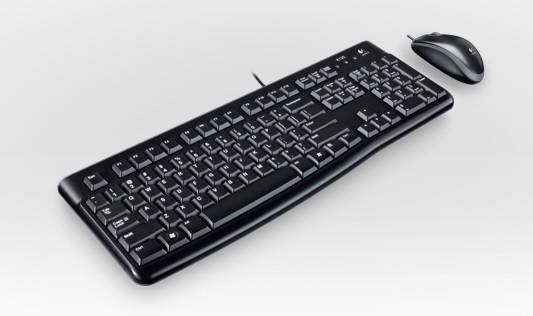 Logitech Desktop MK120 - Tastatur-und-Maus-Set