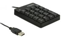 DeLOCK - Tastenfeld - USB - Schwarz - retail