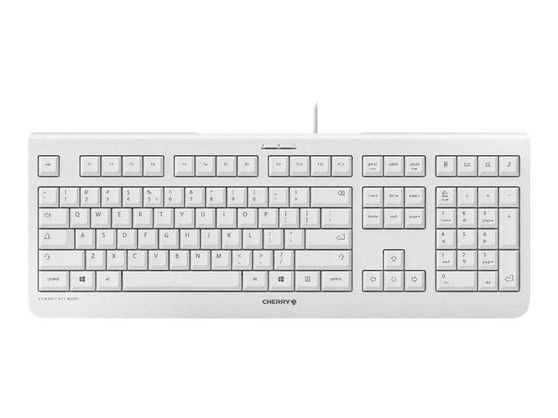CHERRY KC 1000 - Tastatur - QWERTY - USA - Hellgrau