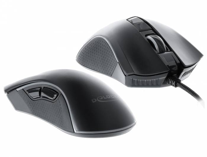 DeLOCK Gaming - Maus - ergonomisch - Für Rechtshänder