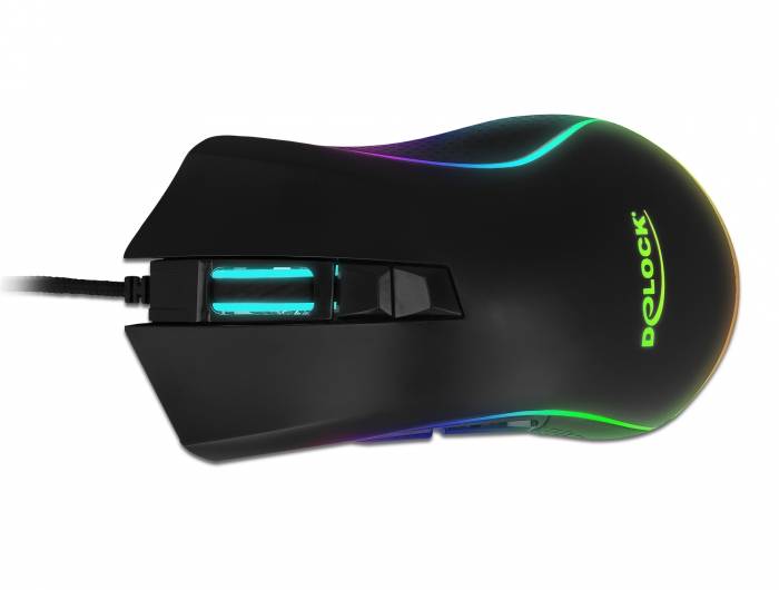 DeLOCK Gaming - Maus - ergonomisch - Für Rechtshänder
