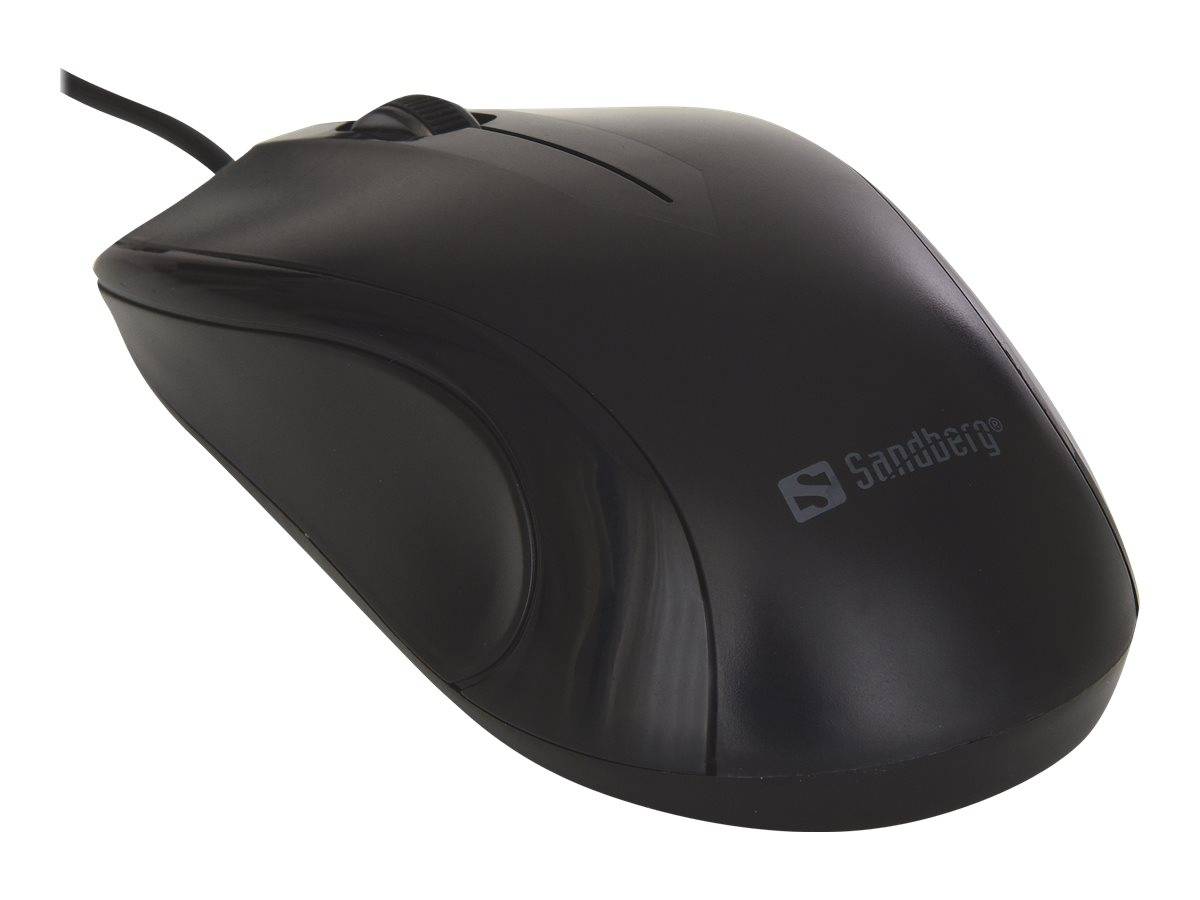 Sandberg USB Mouse - Maus - optisch - 3 Tasten