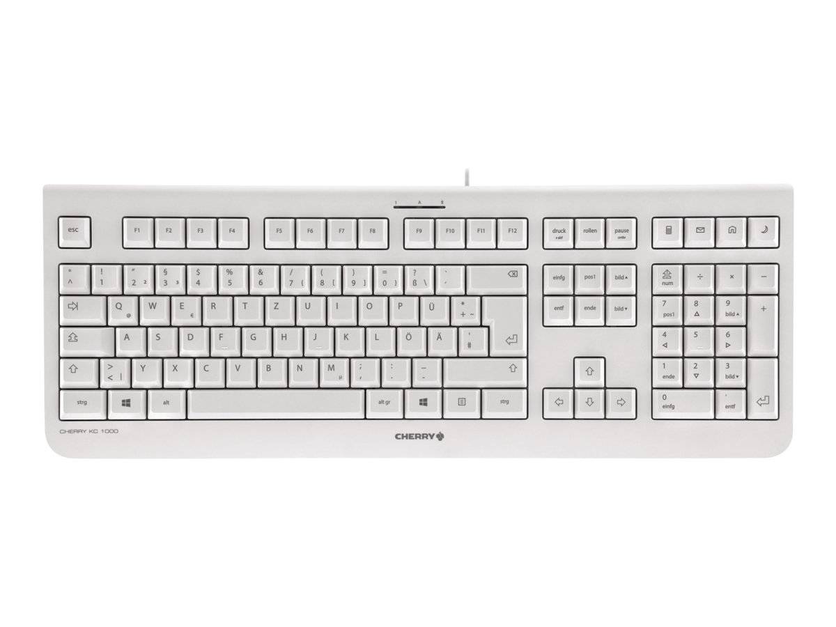 CHERRY KC 1000 - Tastatur - Französisch - Tastenschalter: CHERRY LPK