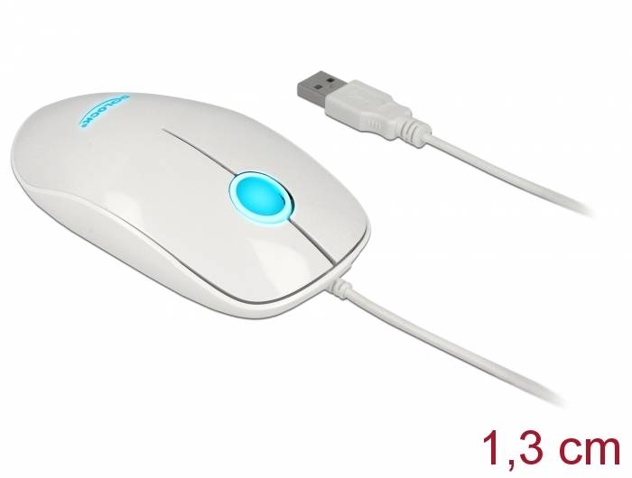 DeLOCK - Maus - rechts- und linkshändig - optisch