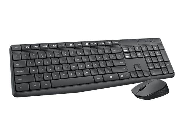 Logitech MK235 - Tastatur-und-Maus-Set - kabellos