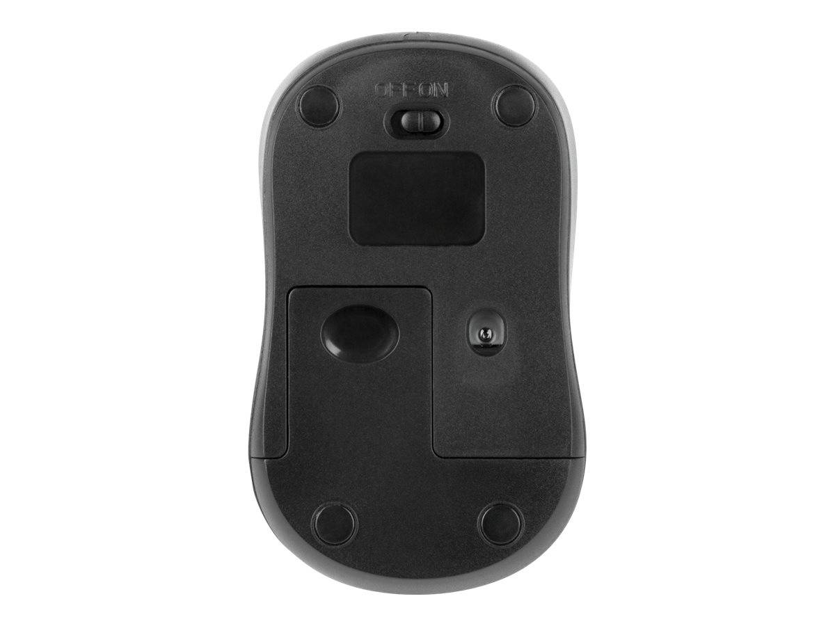 Targus - Maus - optisch - 3 Tasten - kabellos - 2.4 GHz - kabelloser Empfänger (USB)
