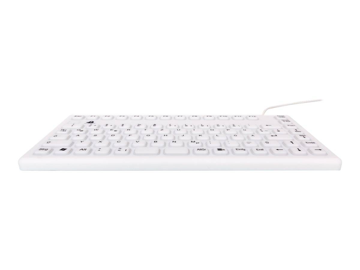 InduKey TKG-086-IP68-WHITE - Tastatur - USB - USA/Europa